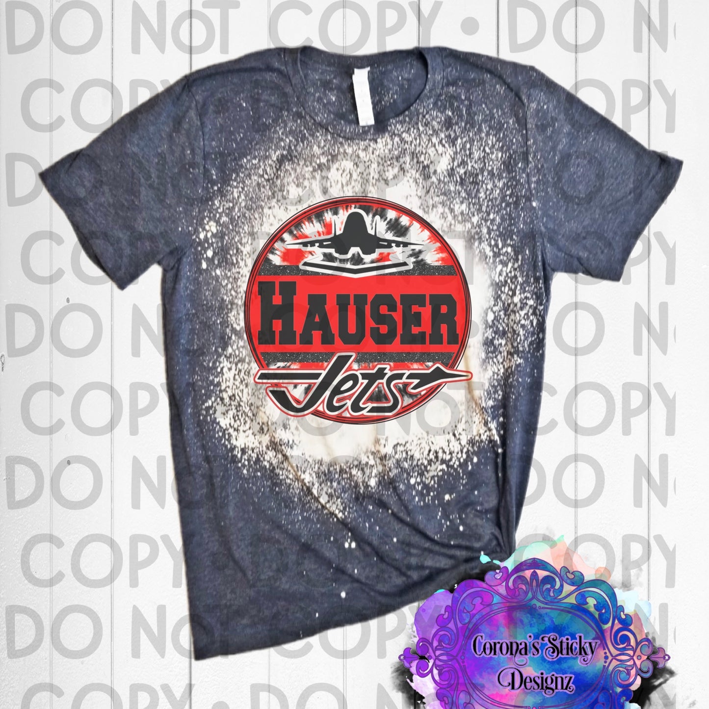 Hauser jets tie dye design 2