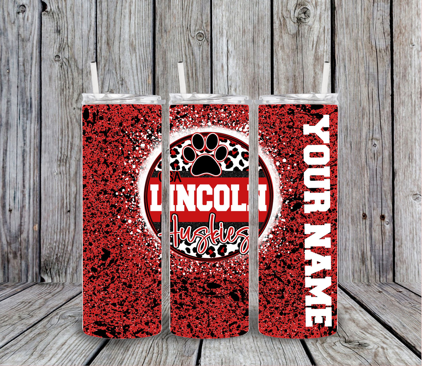 CSA Lincoln customized tumbler