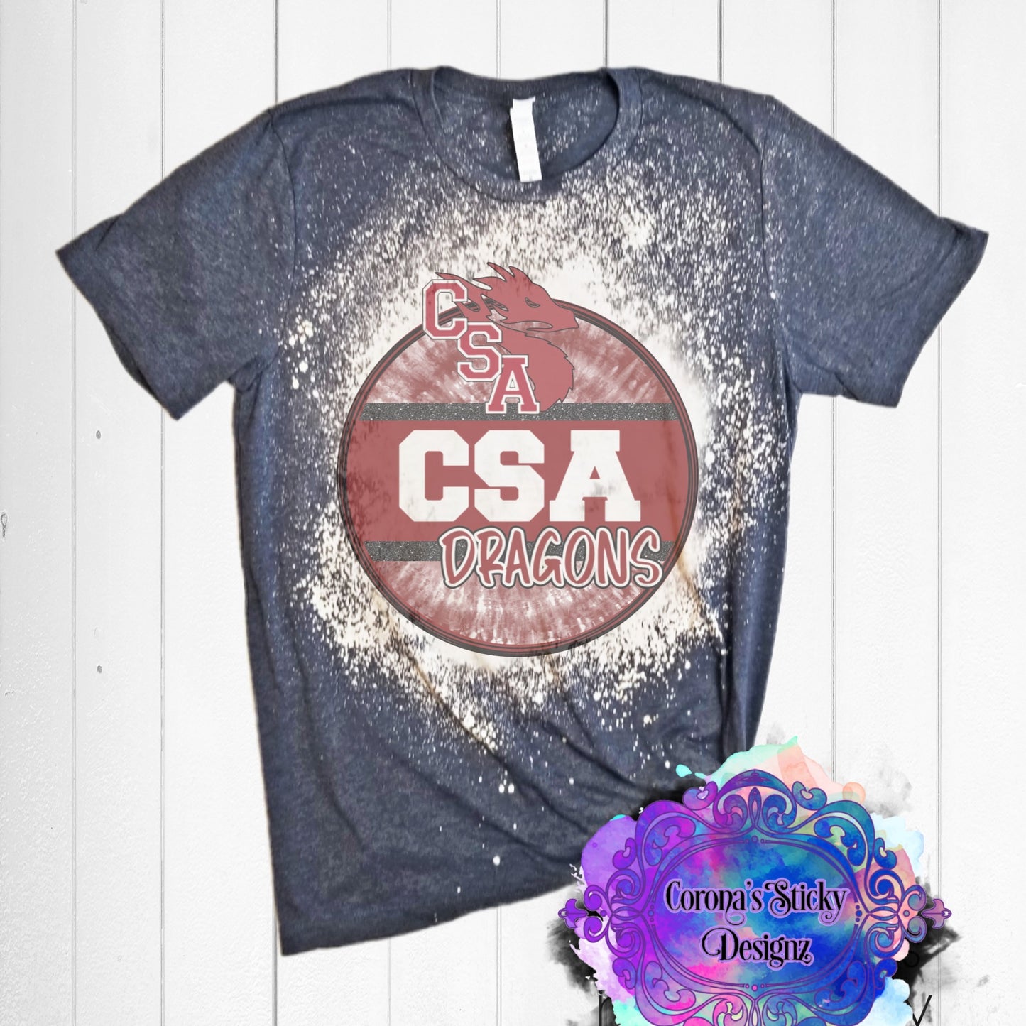 CSA New Tech Dragons Tie Dye