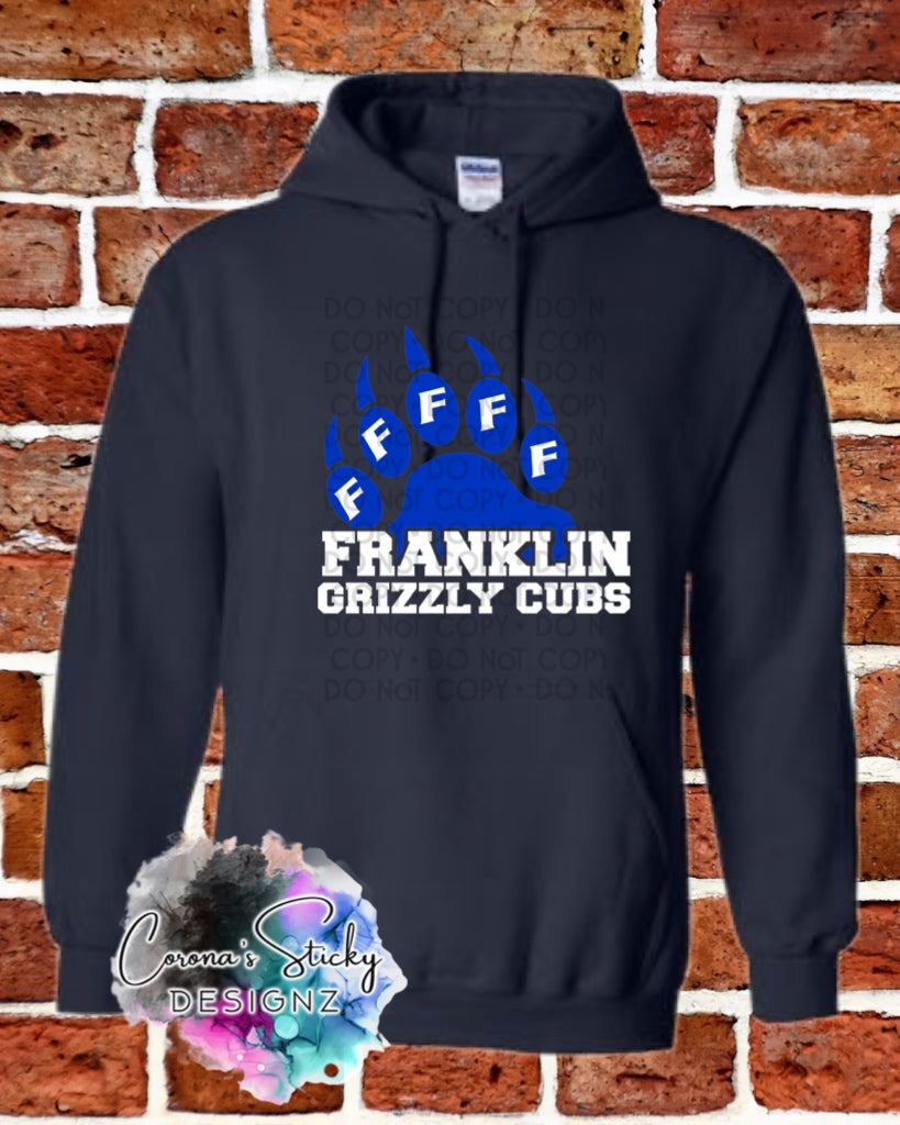Franklin grizzly cubs claw