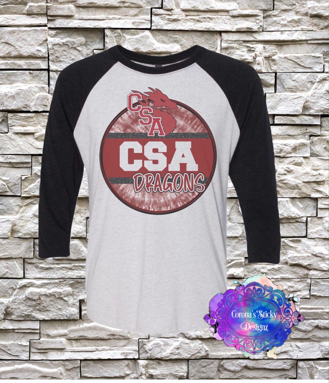 CSA New Tech Dragons Tie Dye