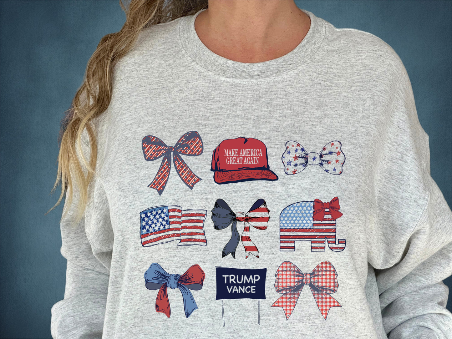 Trump Vance bows tshirt sweatshirt hoodie