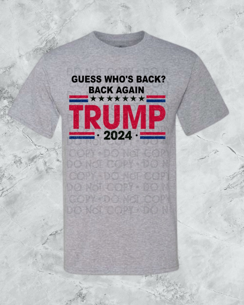 Guess who's back? Back again Trump 2024