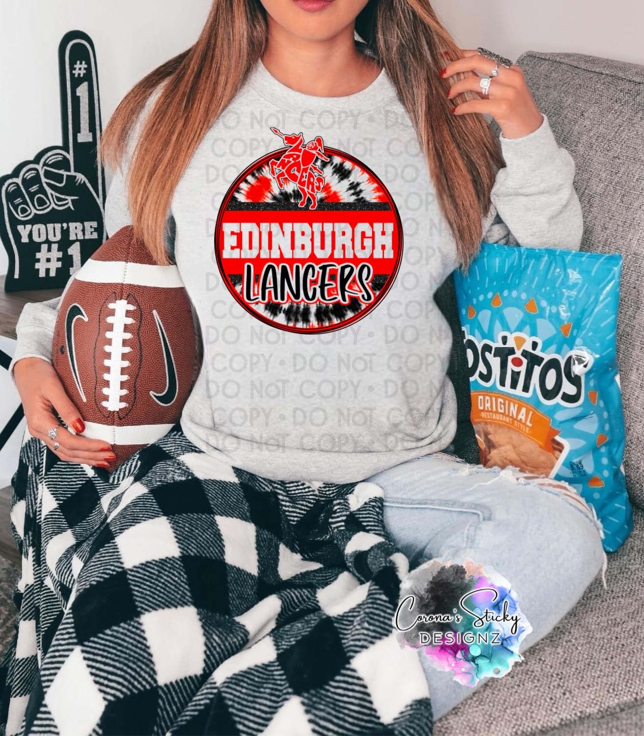 Edinburgh Lancers tie dye
