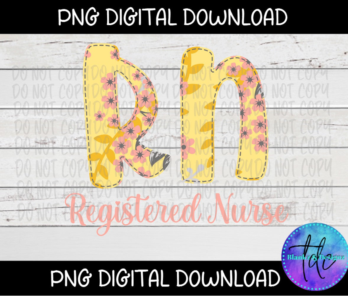 Nurse RN Png, Sublimation Designs, Nurse Png, Nurse Png, nursing Png, RN Png, Nurse Rn Png, scrub top png,nurse sublimation floral nurse png