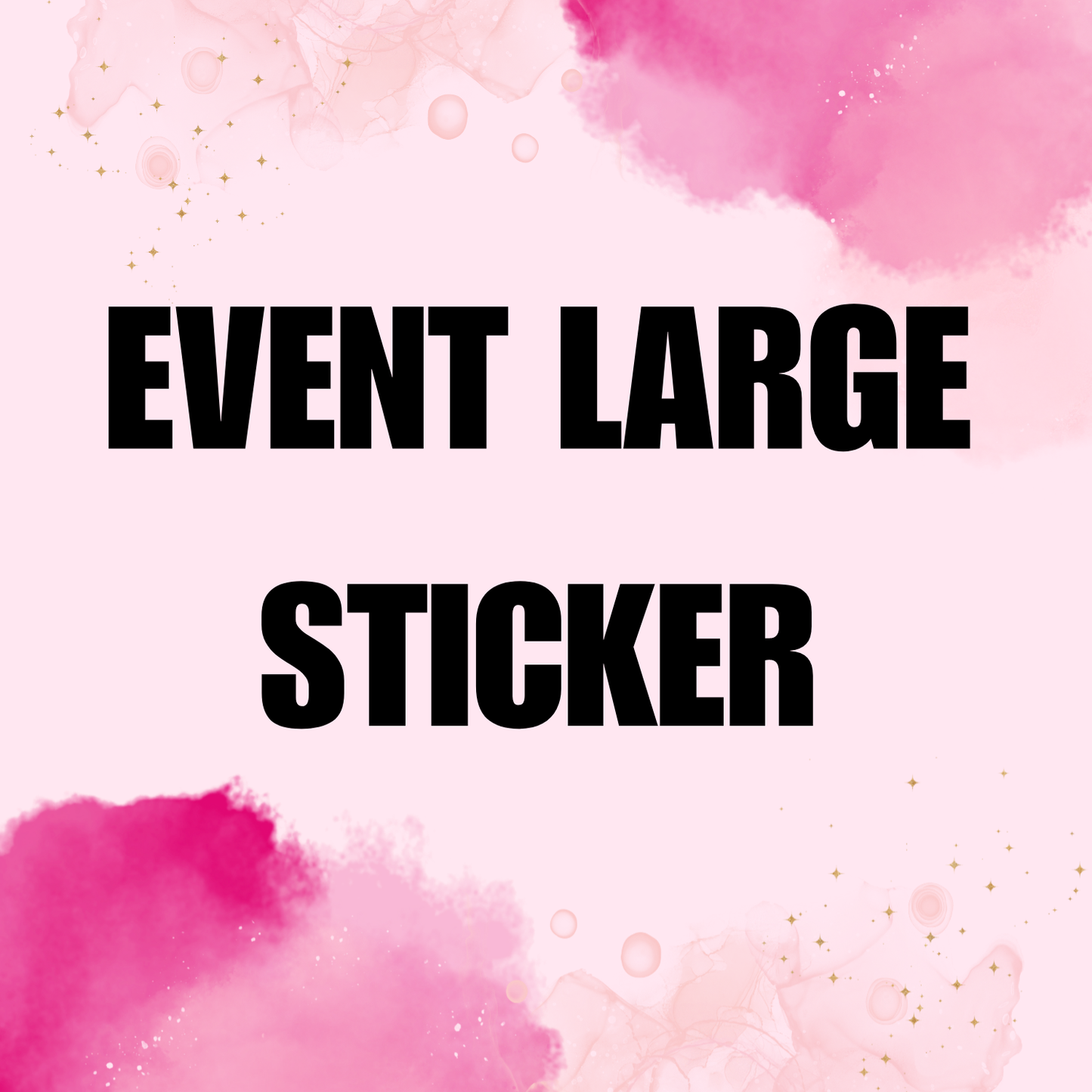 Event Large Sticker