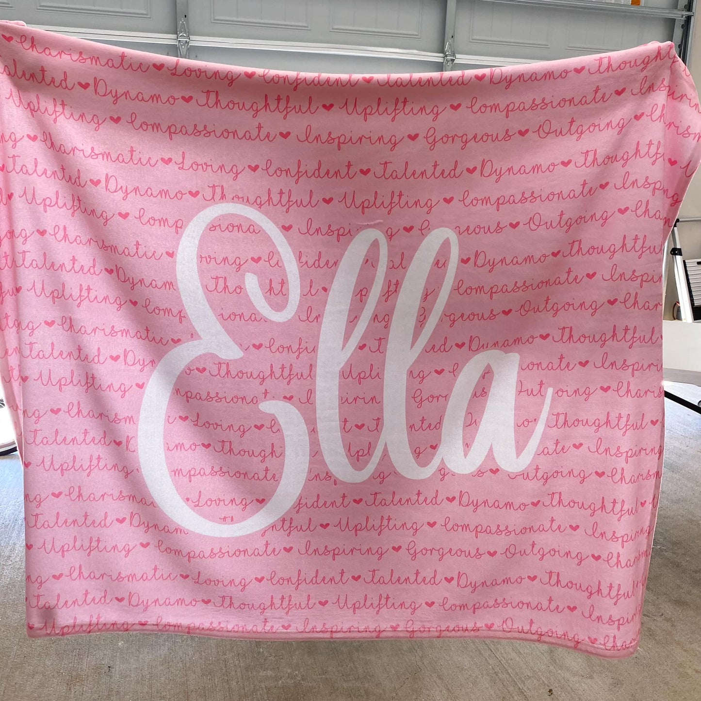 Affirmation custom name blanket Easter gift positivity affirmations