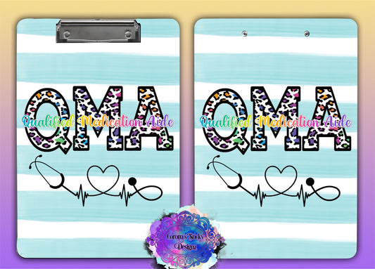 Customized RN nursing clipboard personalized CNA LPN MA CCMA scrubs nursing school nursing student gift