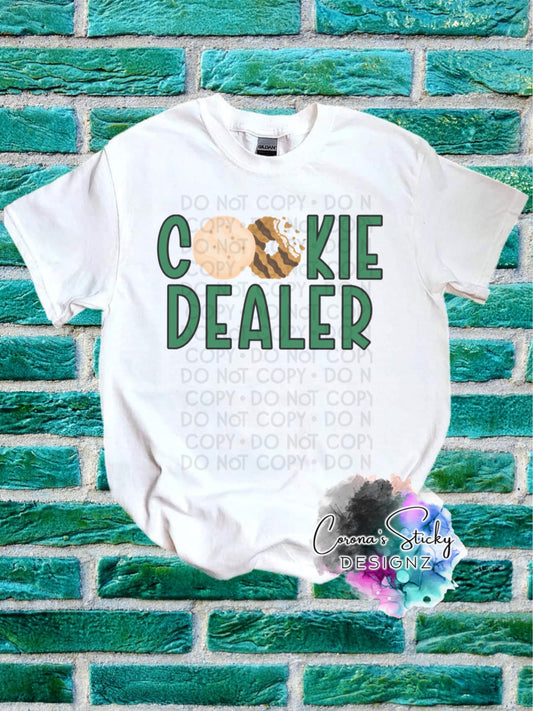 Cookie dealer Girl Scouts