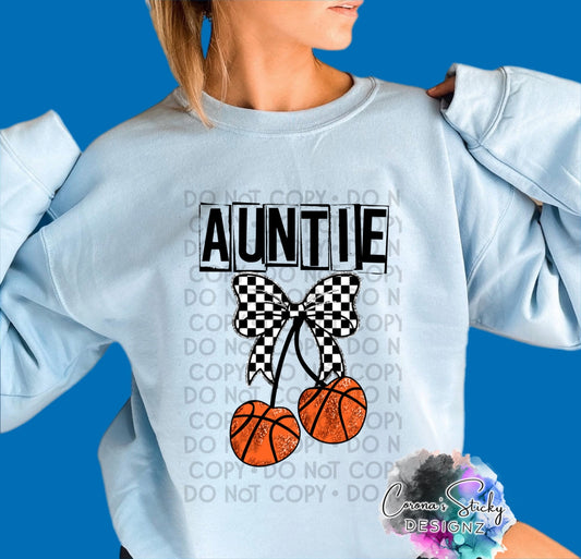 Basketball Auntie cherries