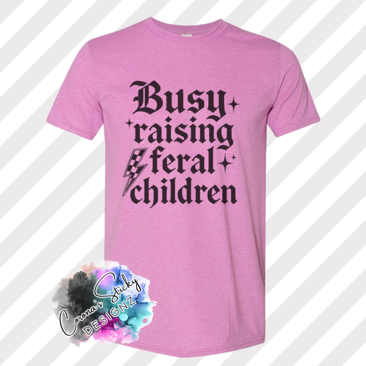 Busy raising feral children